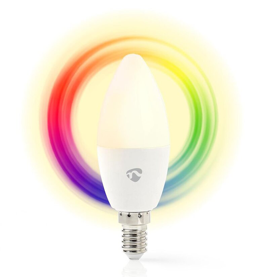 Nedis WiFi Smart LED-lampa / Color - E14