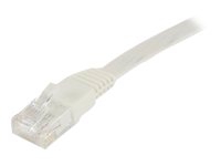 MicroConnect UltraFlat - Nätverkskabel - RJ-45 (hane) till RJ-45 (hane) - 3 m - UTP - CAT 6 - platt - vit