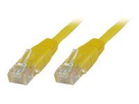 MicroConnect - Nätverkskabel - RJ-45 (hane) till RJ-45 (hane) - 30 cm - UTP - CAT 6 - halogenfri, tvinnad - gul