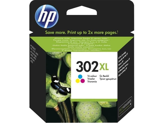 Bläckpatron HP 302 XL Tricolor