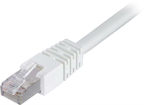 Deltaco FTP Cat6 Nätverkskabel / 7m - Vit