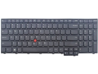 Lite-On - Ersättningstangentbord för bärbar dator - med Trackpoint - QWERTY - US International - FRU, CRU - Tier 2 - för ThinkPad E570 20H5, 20H6 E575 20H8