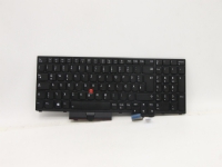 Transimage - Ersättningstangentbord för bärbar dator - med Trackpoint - bakgrundsbelyst - tysk - svart - för ThinkPad P15 Gen 1 20ST, 20SU T15g Gen 1 20UR, 20US