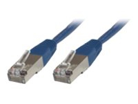 MicroConnect - Nätverkskabel - RJ-45 (hane) till RJ-45 (hane) - 7 m - SFTP, PiMF - CAT 6 - halogenfri, gjuten, trådig - blå