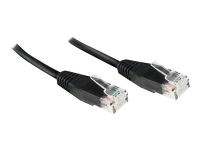 MicroConnect - Nätverkskabel - RJ-45 (hane) till RJ-45 (hane) - 25 cm - UTP - CAT 6 - svart
