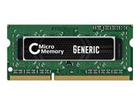CoreParts - DDR3 - modul - 4 GB - SO DIMM 204-pin - 1600 MHz / PC3-12800 - 1.5 V - ej buffrad - icke ECC - för Alienware 14, 18 Dell Inspiron 11 3147, 15 3537, 15 3541, 3721 Latitude E7440