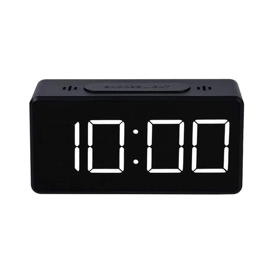 Digital Alarmklocka - Svart