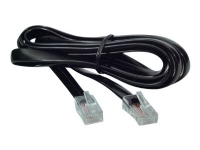 MicroConnect - Nätverkskabel - RJ-12 (hane) till RJ-45 (hane) - 3 m - svart