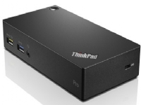Lenovo ThinkPad USB 3.0 Pro Dock EU, Kabel, USB 3.2 Gen 1 (3.1 Gen 1) Type-A, 3,5 mm, 10,100,1000 Mbit/s, Svart, Kensington