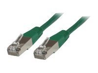 MicroConnect - Nätverkskabel - RJ-45 (hane) till RJ-45 (hane) - 1 m - FTP - CAT 6 - grön