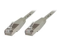 MicroConnect - Nätverkskabel - RJ-45 (hane) till RJ-45 (hane) - 50 cm - STP - CAT 5e - trådad - grå