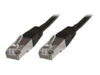 MicroConnect - Nätverkskabel - RJ-45 (hane) till RJ-45 (hane) - 1.5 m - FTP - CAT 6 - svart