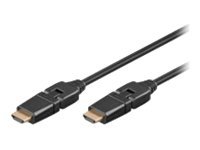 MicroConnect - HDMI-kabel med Ethernet - HDMI hane till HDMI hane - 1.5 m
