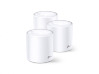 TP-Link Deco X20 - Wi-Fi-system (3 routere) - GigE - 802.11a/b/g/n/ac/ax - Mesh router Wi-Fi 6
