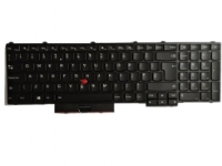 Lenovo 01HW230, Tangentbord, Amerikanskt internationellt, Tangentbord med bakgrundsbelysning, Lenovo, ThinkPad P51