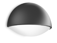 Philips myGarden Väggbelysning, Väggbelysning för utomhusbruk, Antracit, Gjuten aluminium, IP44, II, Modern