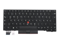 Lite-On - Ersättningstangentbord för bärbar dator - med Trackpoint - tysk - för ThinkPad L13 Gen 2 L13 Yoga Gen 2 X13 Gen 1