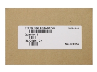 Chicony - Ersättningstangentbord för bärbar dator - med Trackpoint - bakgrundsbelyst - AZERTY - fransk - svart - FRU - för ThinkPad P15 Gen 1 20ST, 20SU T15g Gen 1 20UR, 20US
