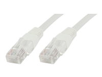 MicroConnect - Nätverkskabel - RJ-45 (hane) till RJ-45 (hane) - 10 m - UTP - CAT 5e - vit