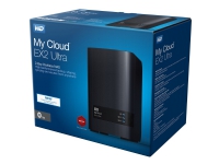 WD My Cloud EX2 Ultra WDBVBZ0000NCH - Personlig molnlagringsenhet - 2 fack - RAID 0, 1, JBOD - RAM 1 GB - Gigabit Ethernet - iSCSI support