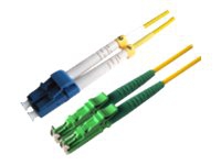 MicroConnect - Nätverkskabel - E2000/APC enkelläge (hane) till LC/UPC enkelläge (hane) - 3 m - fiberoptisk - 9 / 125 mikrometer