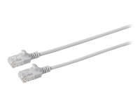 MicroConnect - Nätverkskabel - RJ-45 (hane) till RJ-45 (hane) - 1,5 m - 3,6 mm - UTP - CAT 6a - halogenfri, knutfri, trådlös - grå
