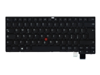 Chicony - Ersättningstangentbord för bärbar dator - med Trackpoint - QWERTY - italiensk - FRU, CRU - Tier 2 - för Thinkpad 13 (2nd Gen) 20J1, 20J2 ThinkPad T470s 20HF, 20HG, 20JS, 20JT