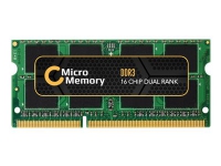 CoreParts - DDR3 - modul - 4 GB - SO DIMM 204-pin - 1600 MHz / PC3-12800 - 1.5 V - ej buffrad - icke ECC - för HP EliteBook 84XX, 85XX ProBook 45X G3, 470 G3, 64X G1, 64X G2, 650 G3, 65X G1, 65X G2