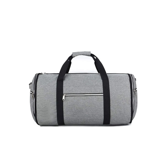 Weekendbag och Klädväska med Axelrem, Grå
