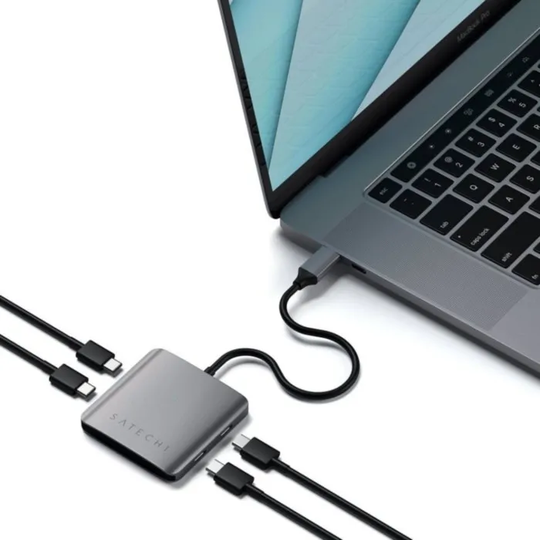 Satechi USB-C-hubb 4-vägs