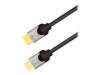 Sinox ULTRAHD - Hög hastighet - HDMI-kabel med Ethernet - HDMI hane till HDMI hane - 1 m - svart - 8K UHD-stöd (7680 x 4320)
