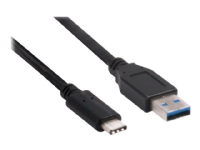 Club 3D - USB-kabel - USB-C (hane) till USB (hane) - USB 3.1 Gen 2 - 3 A - 1 m - reversibel C-kontakt