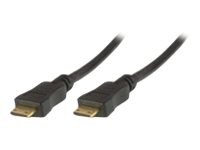 MicroConnect - HDMI-kabel - mini-HDMI hane till mini-HDMI hane - 2 m - svart