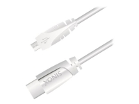 Sinox i-Media - USB-kabel - USB-C (han) till Micro-USB Type B (han) - USB 2.0 - 1 m - vit