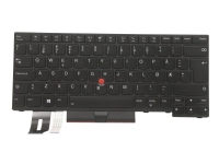 Primax - Ersättningstangentbord för bärbar dator - med Trackpoint, UltraNav - bakgrundsbelyst - norsk - svart - FRU - för ThinkPad P14s Gen 1 P14s Gen 2 T14 Gen 1 T14 Gen 2