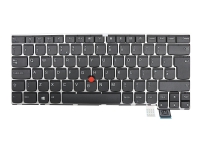 Darfon - Ersättningstangentbord för bärbar dator - med Trackpoint - QWERTY - USA/Storbritannien - silver - FRU, CRU - Tier 2 - för ThinkPad T470s 20HF, 20HG, 20JS, 20JT