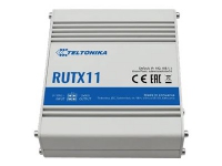 Teltonika RUTX11 - Trådlös router - WWAN - 4-ports switch - GigE, 802.11ac Wave 2 - Bluetooth 4.0, 802.11a/b/g/n/n/ac Wave 2 - DIN monterbar på skinne