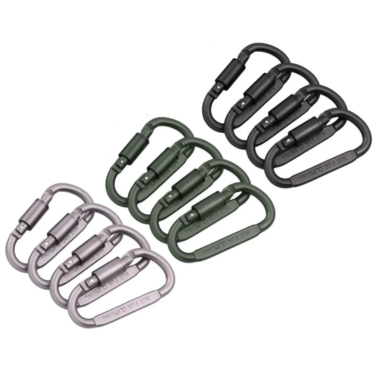 12x Nyckelring / Accessoar - Karbinhake
