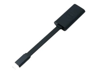 Dell - Nätverksadapter - USB-C - Gigabit Ethernet - svart - för Latitude 5285 2-in-1, 5289 2-In-1, 7389 2-in-1 XPS 12 9250, 13 93XX, 15 95XX