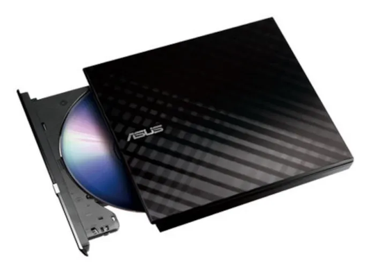 Asus External Slim DVD-brännare och läsare Svart