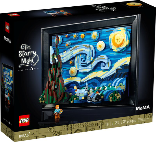 LEGO Ideas Vincent van Gogh – Stjärnenatt 21333