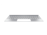 HP 928504-A41, Underhölje + tangentbord, Belgiskt, Tangentbord med bakgrundsbelysning, HP, Envy 13