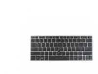 HP DualPoint - Tangentbord - bakgrundsbelyst - brittisk - för EliteBook Folio 9480m