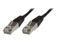 MicroConnect - Nätverkskabel - RJ-45 (hane) till RJ-45 (hane) - 15 m - STP - CAT 6 - startad, halogenfri - svart