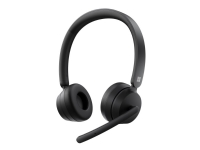 Microsoft Modern Wireless Headset - Headset - på øret - Bluetooth - trådlös - sort - Certifierad för Microsoft Teams