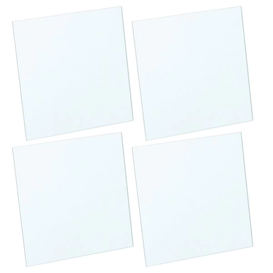 Spegelvägg - Självhäftande Spegel 22x22cm 4-pack