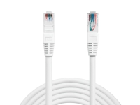 Sandberg nätverkskabel - UTP - Cat6 - Vit - 5m