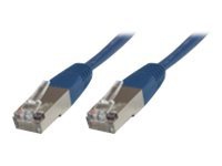 MicroConnect - Nätverkskabel - RJ-45 (hane) till RJ-45 (hane) - 3 m - FTP - CAT 6 - blå