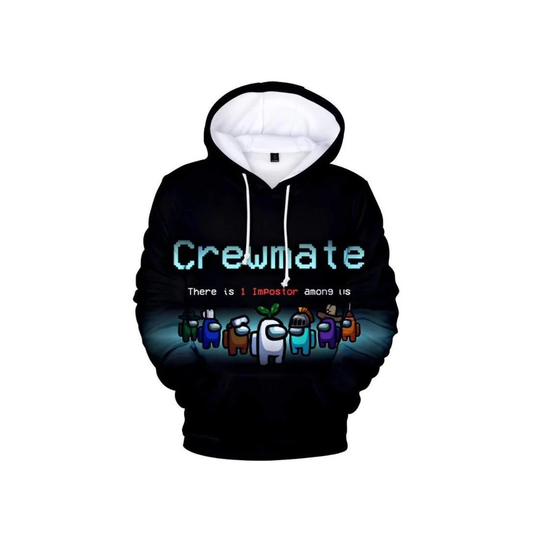 Among Us, Hoodie för Barn - Crewmate