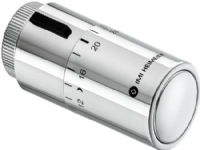 TRV HALO termostat 6-28°C krom - Fast føler med M30 i flot modern design
